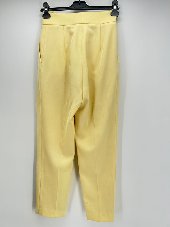 Pantalon de costume jaune