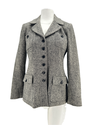 Blazer en laine gris