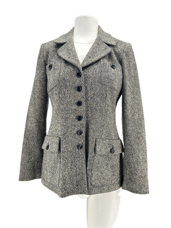 Blazer en laine gris
