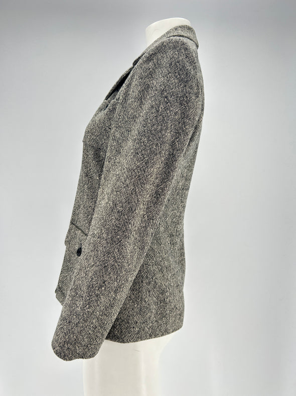 Blazer en laine gris