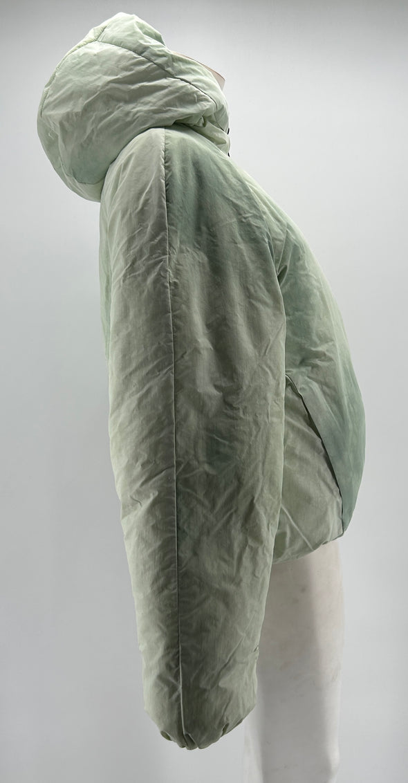Veste verte matelassée