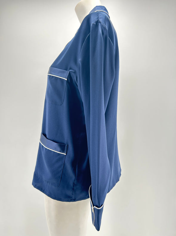 Chemise de nuit bleu marine