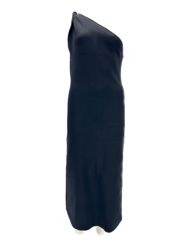 Robe asymétrique noire