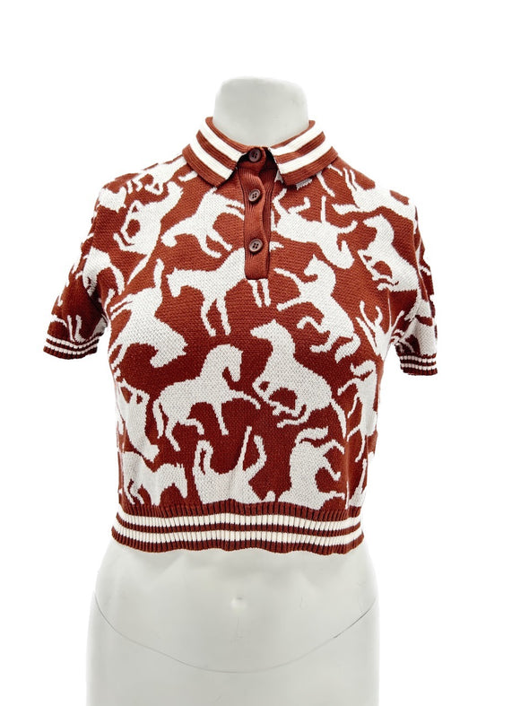 Polo marron