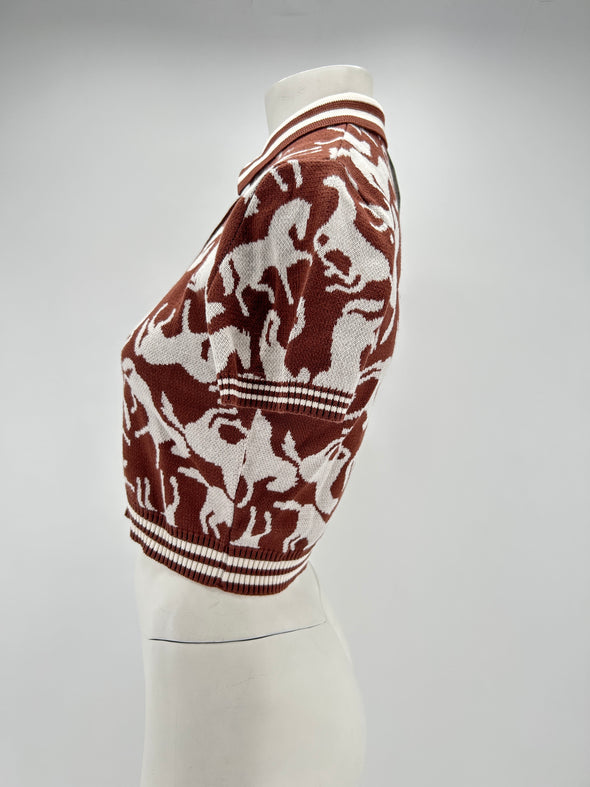 Polo marron