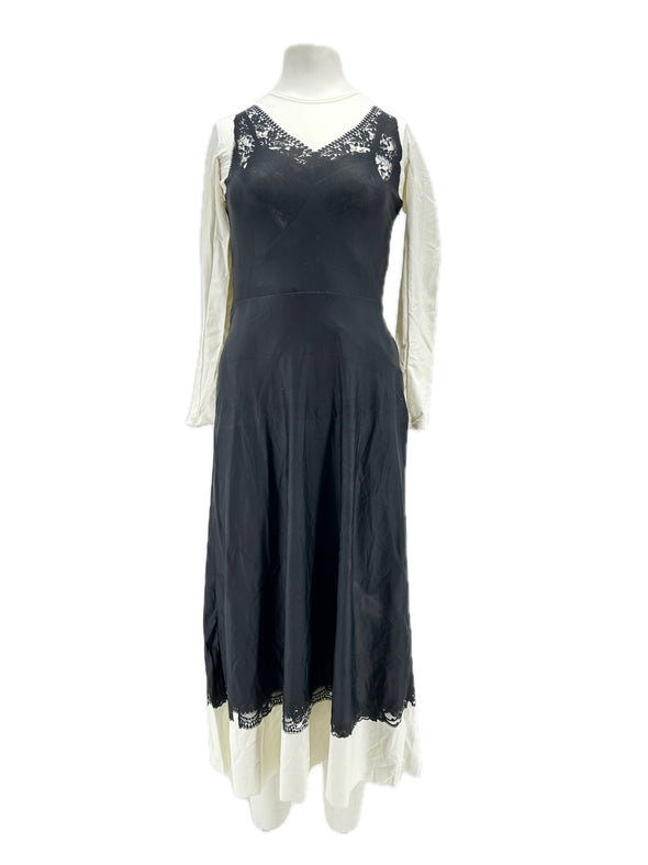 Robe bicolore