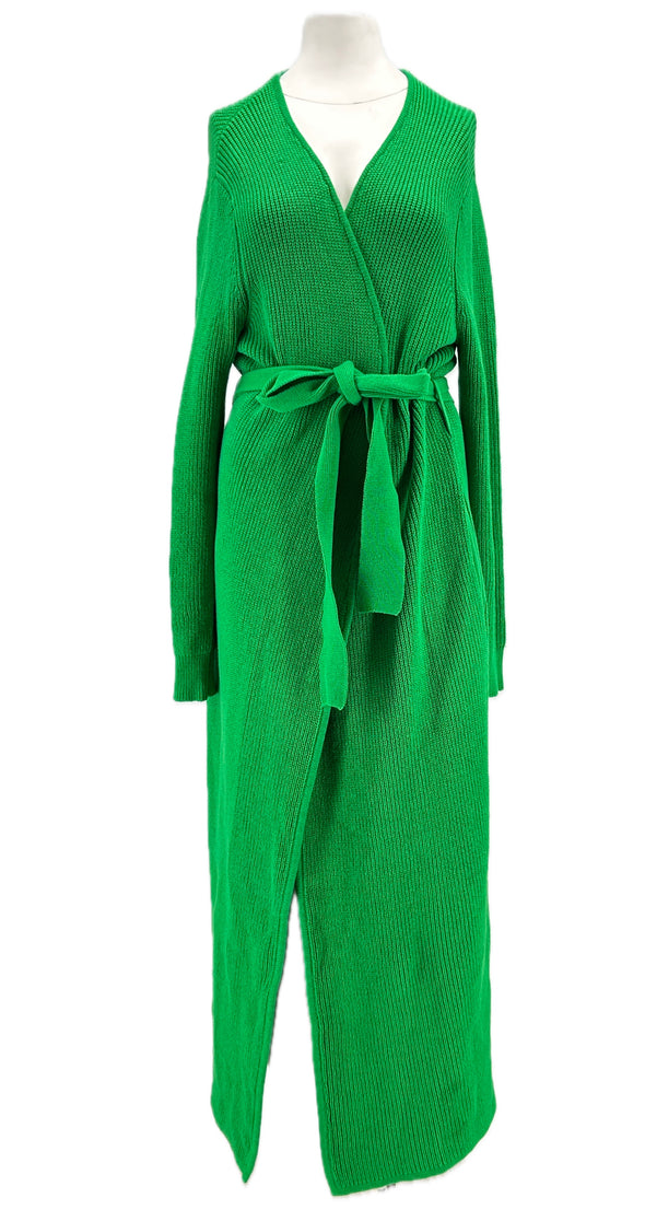 Cardigan long vert