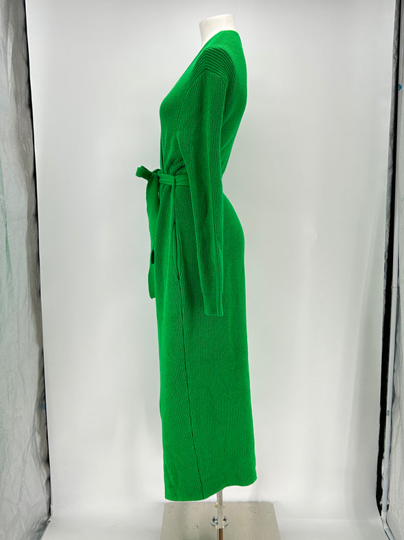 Cardigan long vert