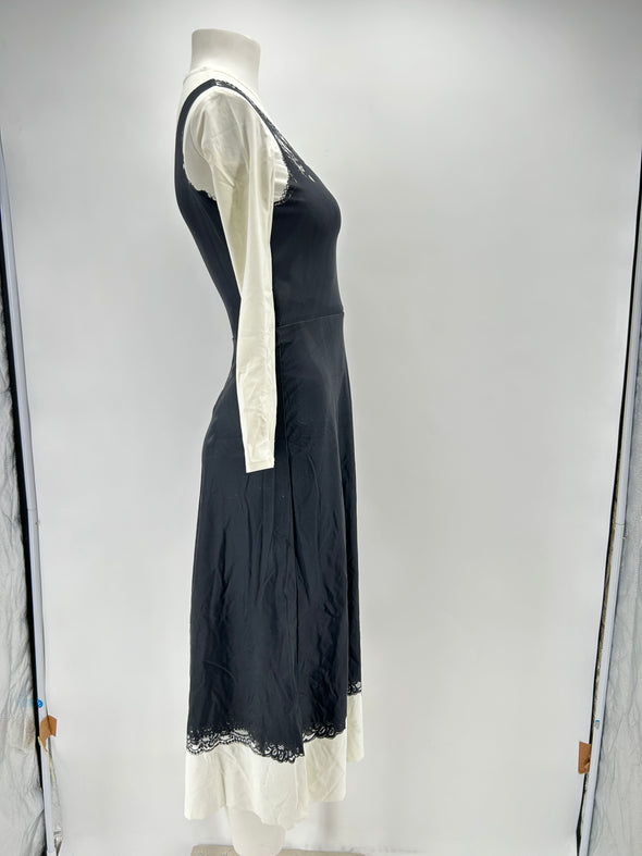 Robe bicolore