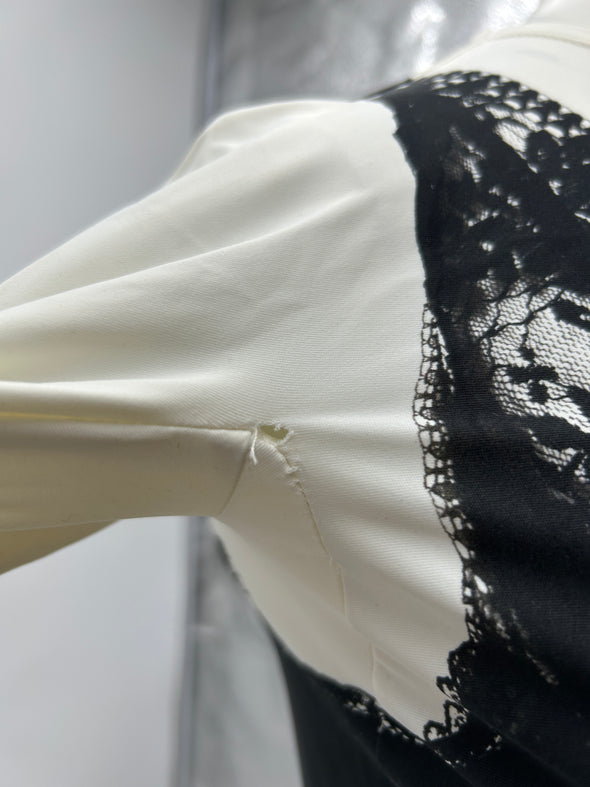 Robe bicolore