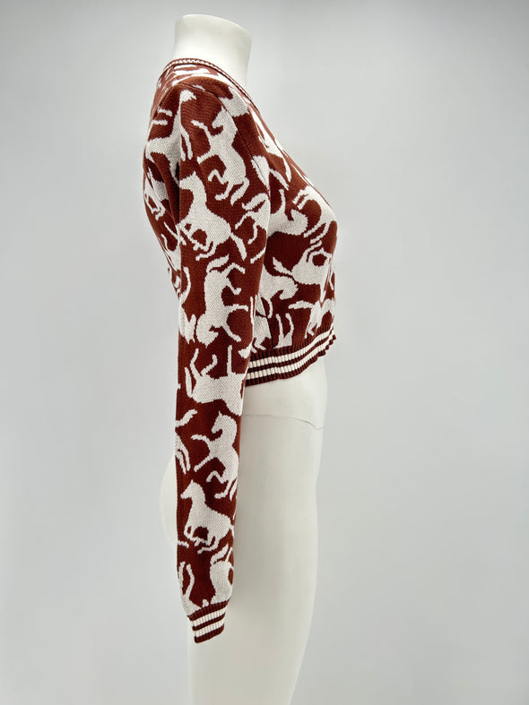 Pull marron