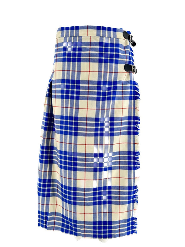 Kilt à carreaux bleu