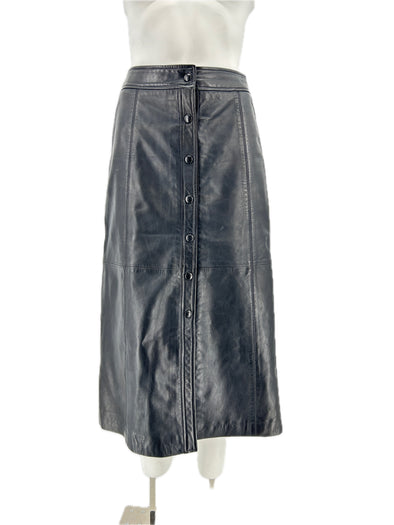 Jupe en cuir