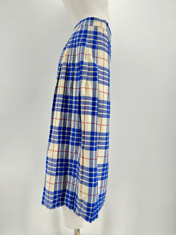 Kilt à carreaux bleu