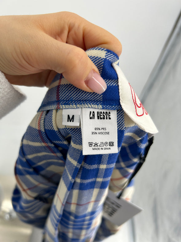 Kilt à carreaux bleu