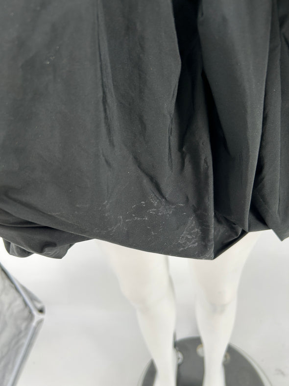 Robe bouffante à manches à volants