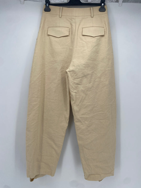 Pantalon beige en cotton