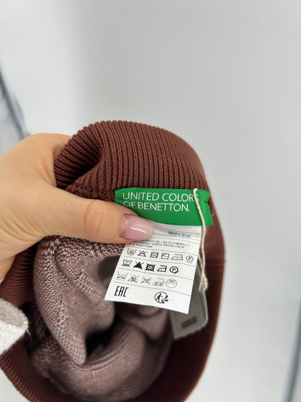 Culotte en maille marron