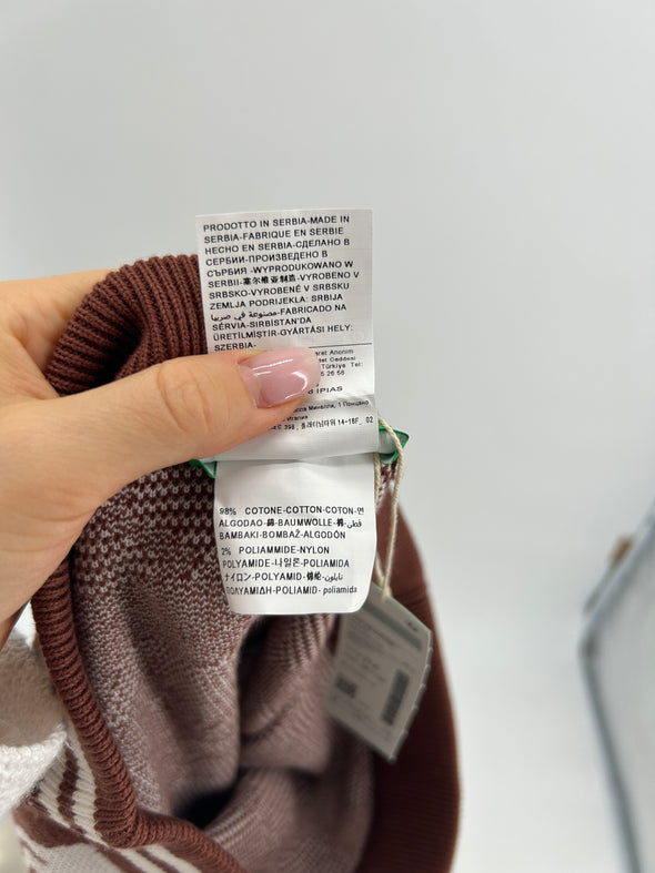Culotte en maille marron