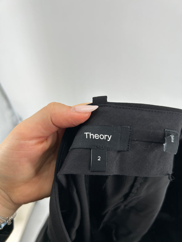 Pantalon en laine noire