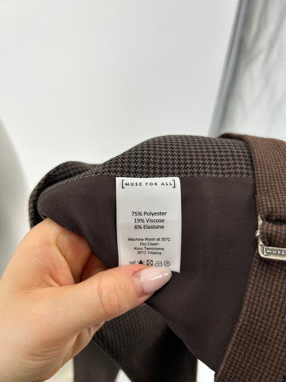 Gilet sans manches marron