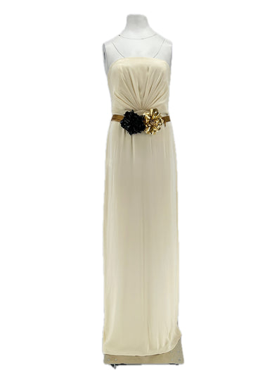 Robe bustier en soie