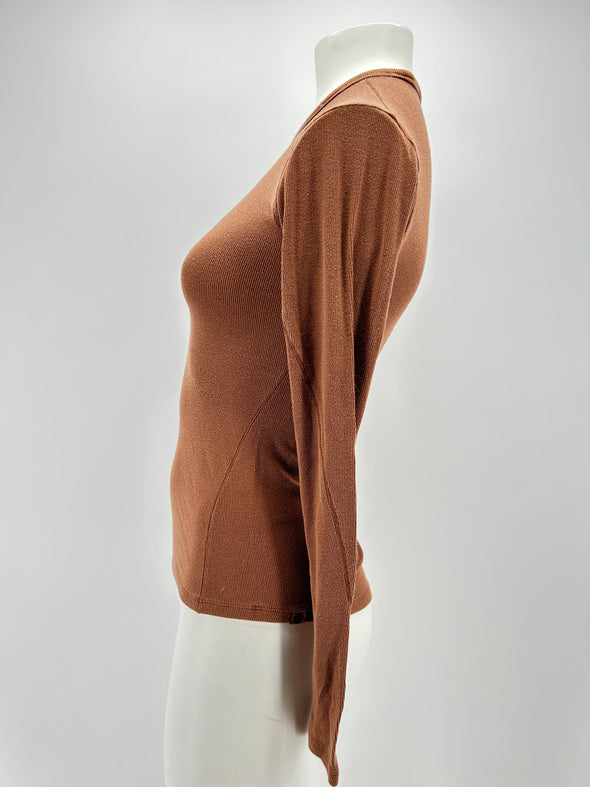 Tee-shirt marron