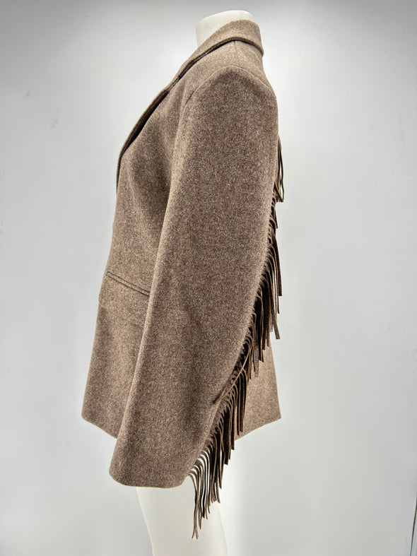 Veste de blazer en laine
