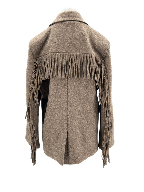 Veste de blazer en laine