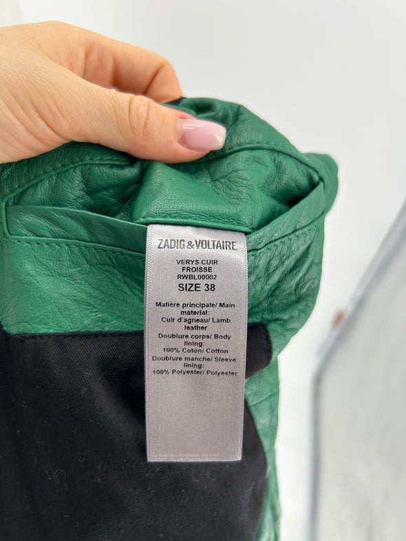 Veste en cuir "Verys"