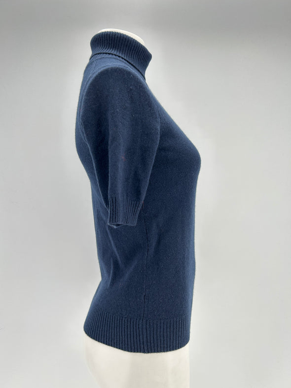 Pull col roulé en cachemire