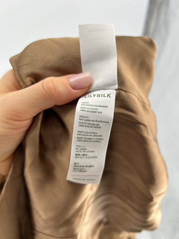 Gilet sans manches marron