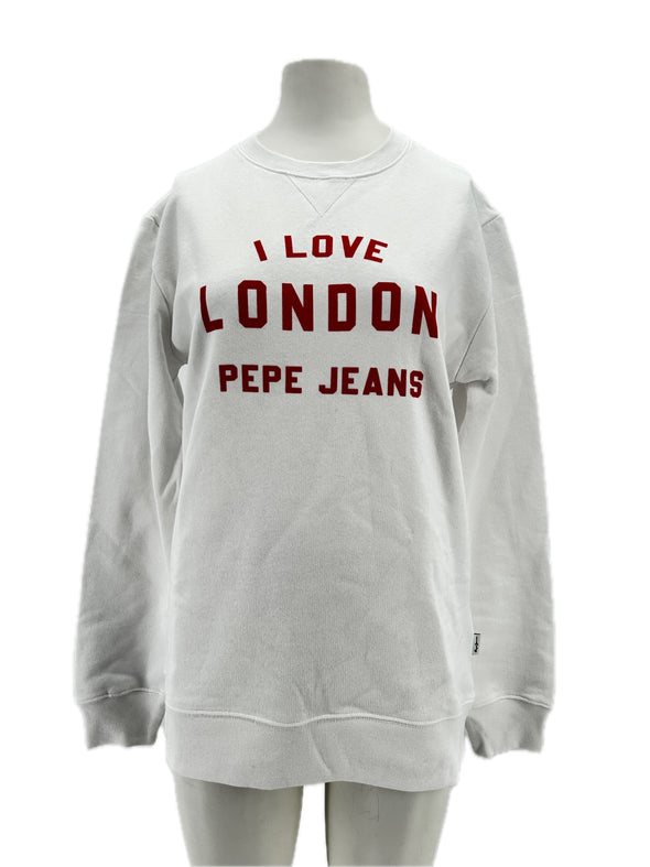 Sweatshirt blanc