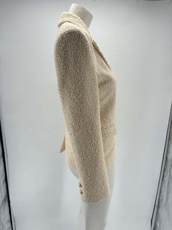 Veste en laine beige