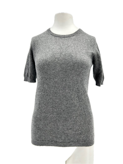 Pull en cachemire gris