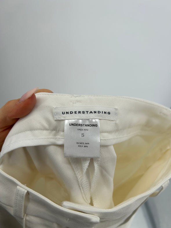 Pantalon blanc avec poches