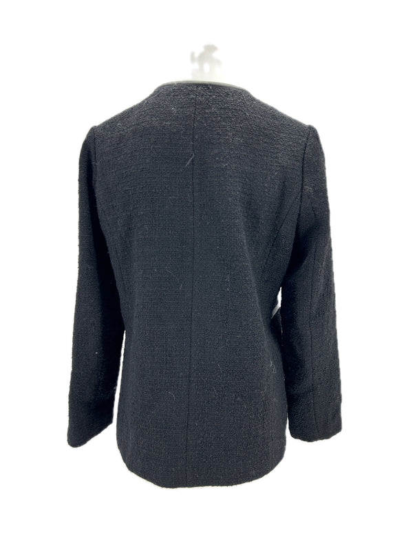 Veste en laine noire