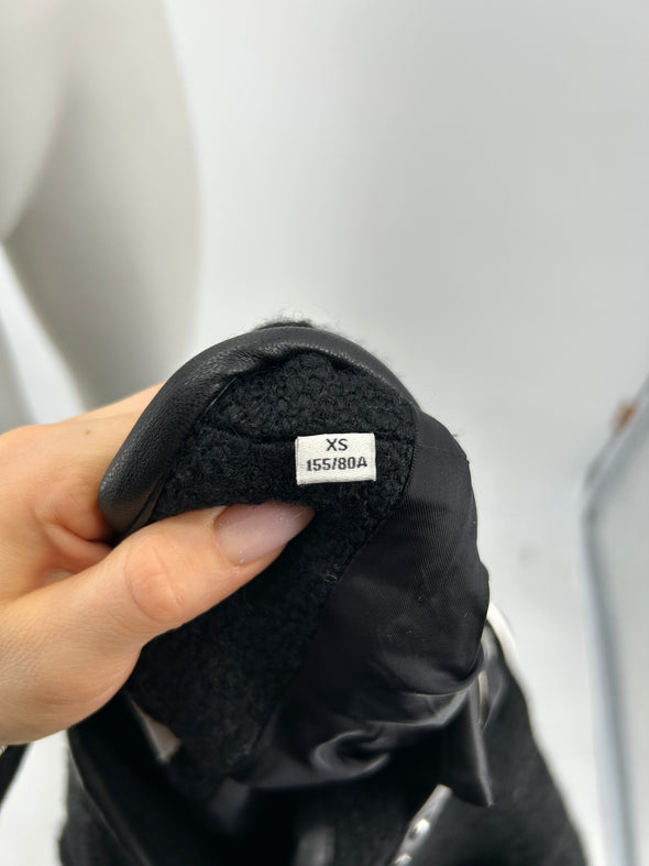 Veste en laine noire