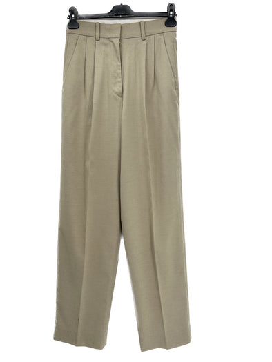 Pantalon droit beige