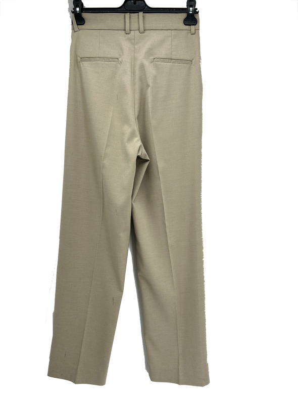 Pantalon droit beige