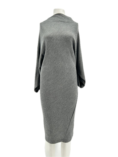 Robe en laine grise
