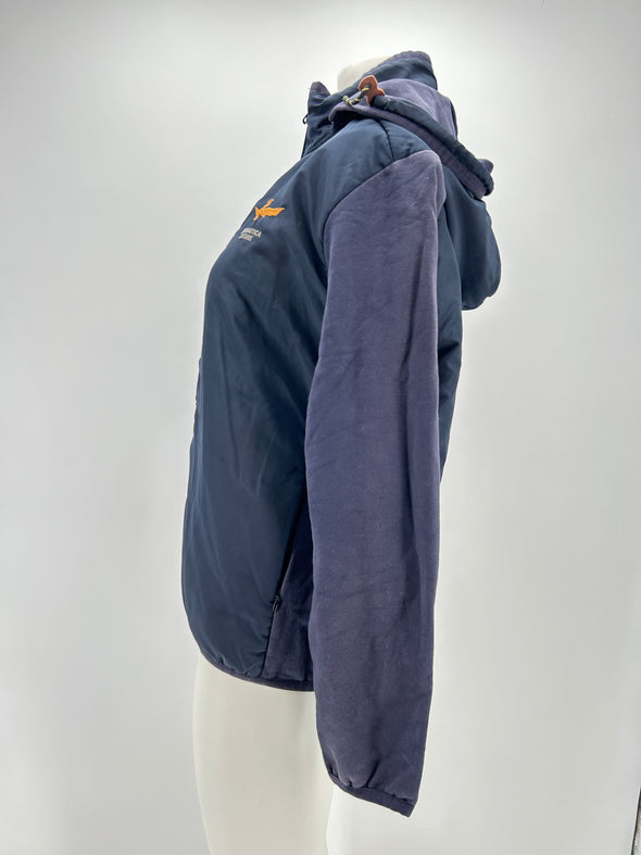 Veste à capuche marine