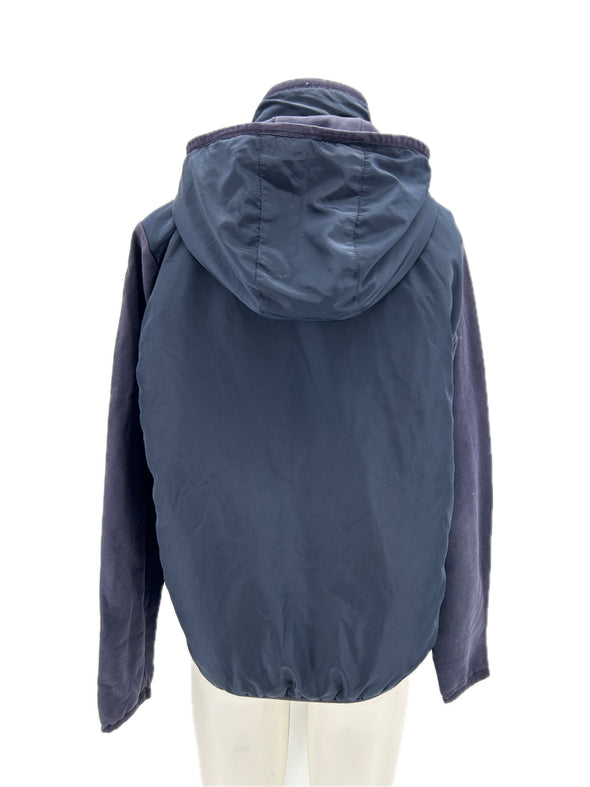 Veste à capuche marine