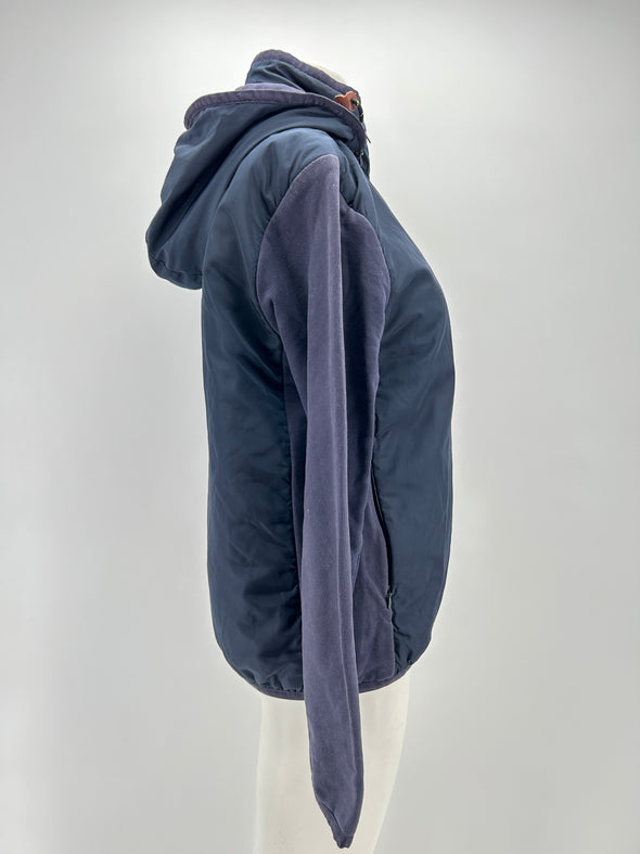 Veste à capuche marine