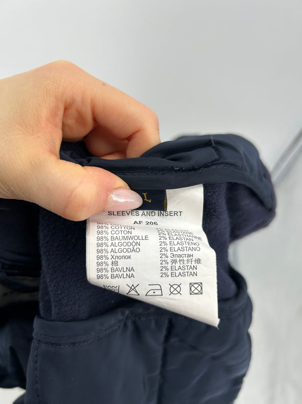 Veste à capuche marine