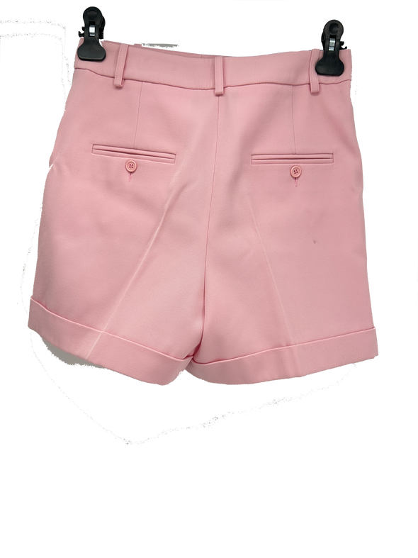 Short rose en laine