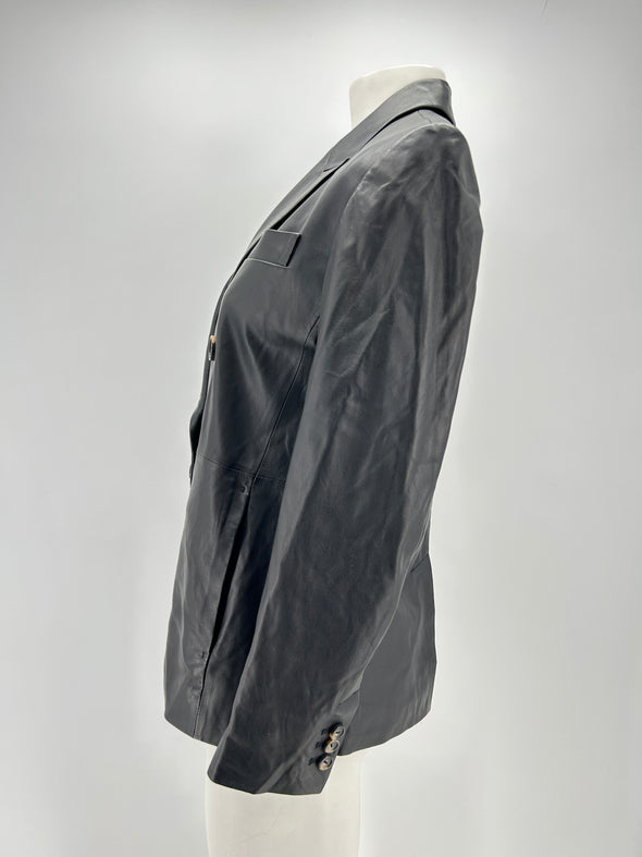 Blazer en cuir