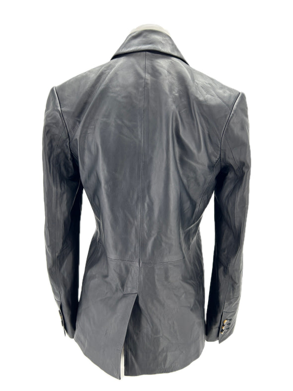 Blazer en cuir