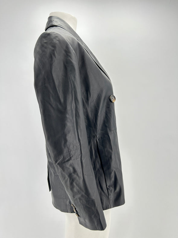 Blazer en cuir