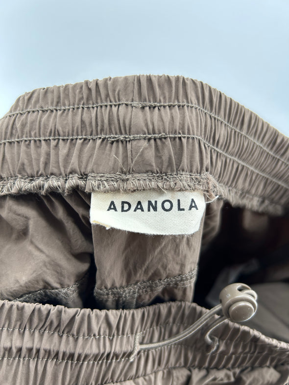 Pantalon parachute taupe